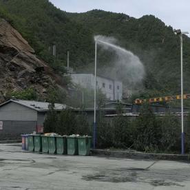 雾桩喷雾降尘系统